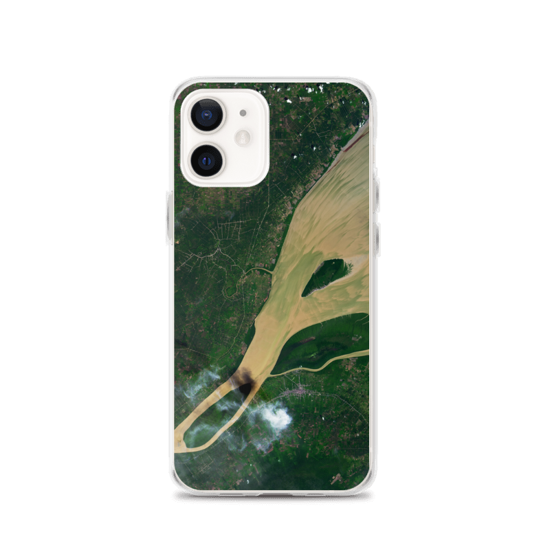 Rokan River estuary in eastern Sumatra